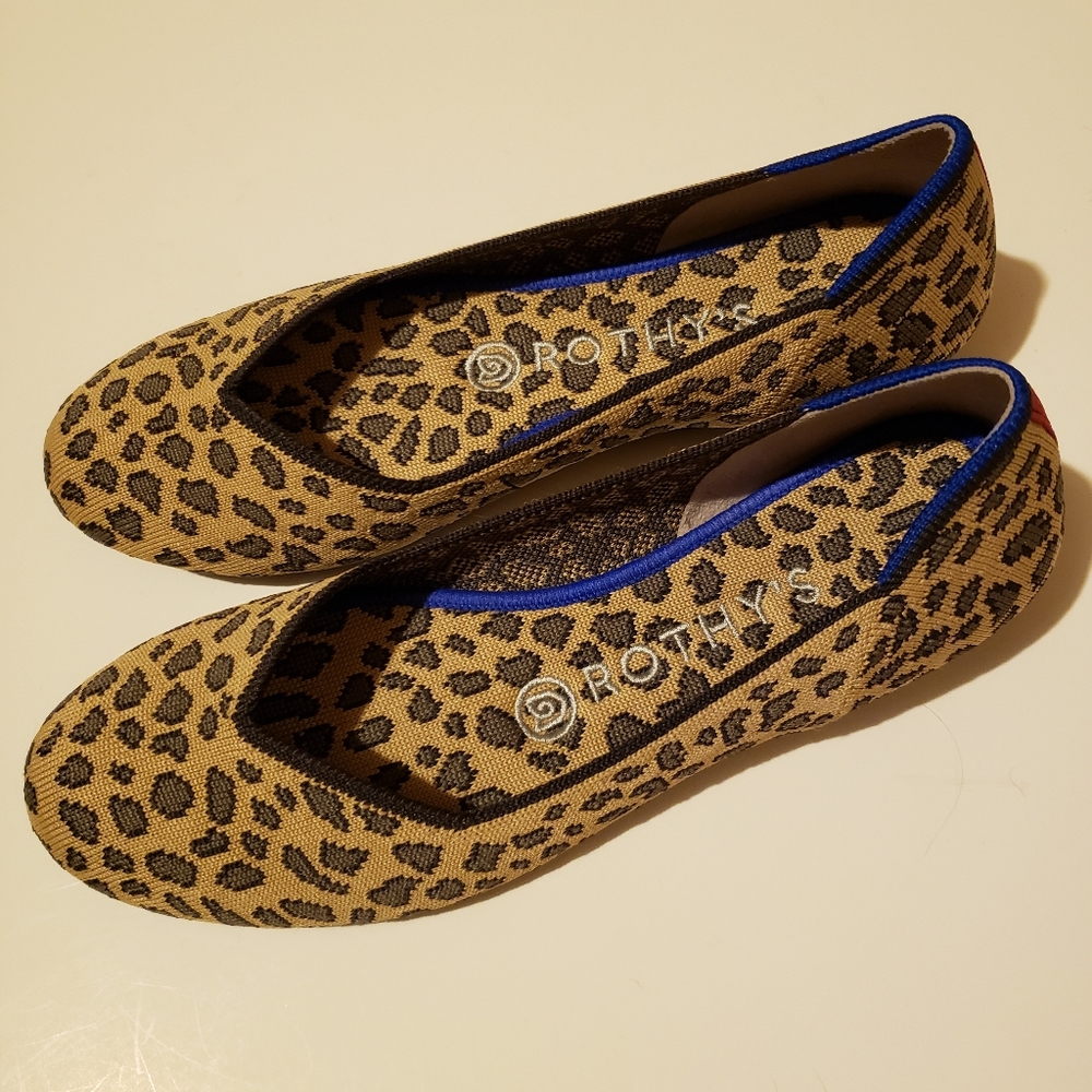 Rothy's Leopard Flat